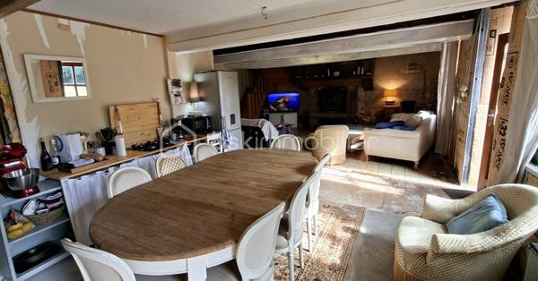 Maison longere de 100 m²