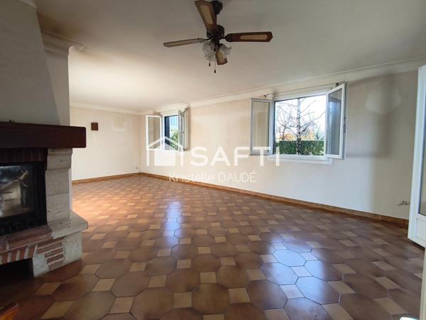 Maison familiale au calme - 4 chambres - garage - hangar 85 m²-