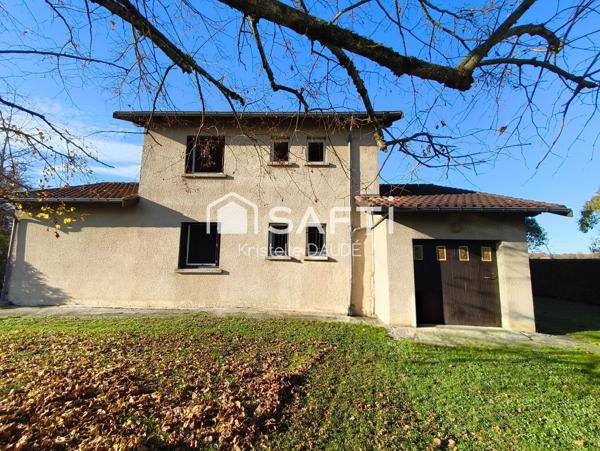 Maison familiale au calme - 4 chambres - garage - hangar 85 m²-