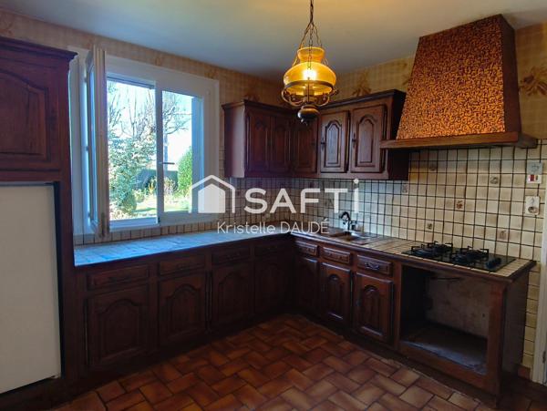 Maison familiale au calme - 4 chambres - garage - hangar 85 m²-