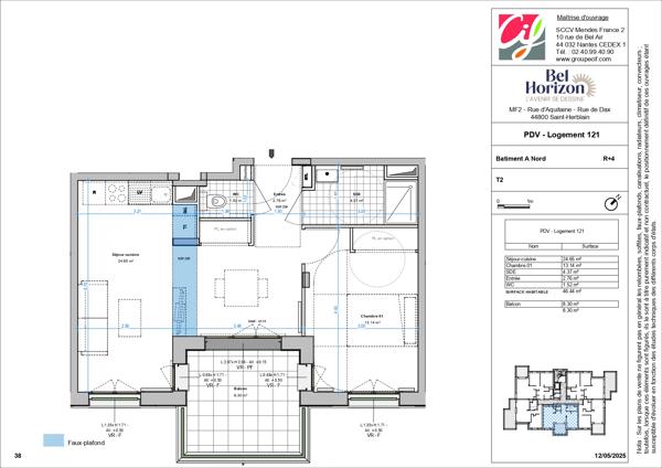 Appartement T2