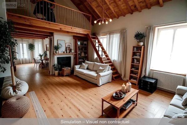 Maison rurale à vendre à Savigné-sous-le-Lude dans la Sarthe (72800), ref : 13861/1526