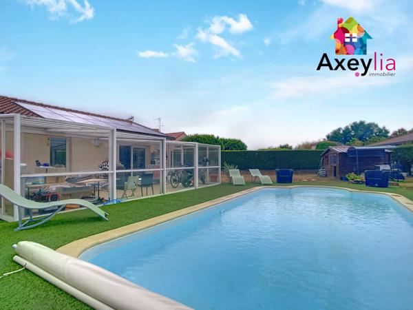 Pouilly-les-Nonains (42155) A VENDRE - POUILLY-LES-NONAINS - MAISON DE PLAIN-PIED AVEC VÉRANDA, QUATRE CHAMBRES DONT UNE SUITE PARENTALE,