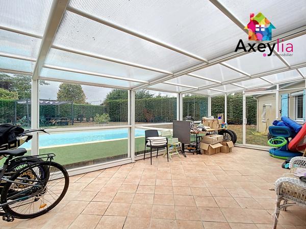 Pouilly-les-Nonains (42155) A VENDRE - POUILLY-LES-NONAINS - MAISON DE PLAIN-PIED AVEC VÉRANDA, QUATRE CHAMBRES DONT UNE SUITE PARENTALE,