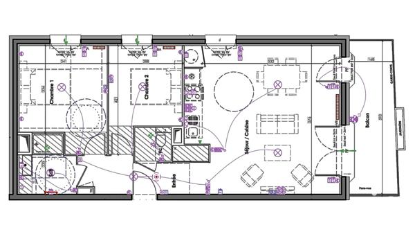 Appartement à vendre 3 pièces 69 m² Claix