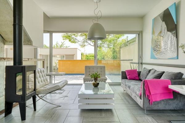 Saint-Ouen-l'Aumône (95310) Maison d’Architecte Contemporaine avec Jardin Arboré