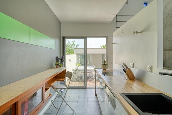 Saint-Ouen-l'Aumône (95310) Maison d’Architecte Contemporaine avec Jardin Arboré