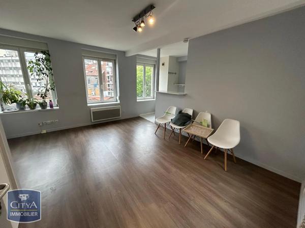 Appartement à louer 1 pièce 32.64m² Lille (59000)