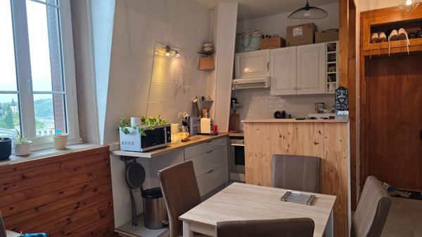 Appartement 2 pièces de 34 m2 à Aix-les-Bains avec vue château
