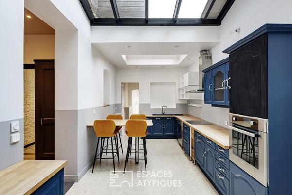 Appartement au coeur d’une maison bourgeoise face à un parc