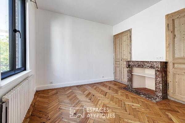Appartement au coeur d’une maison bourgeoise face à un parc