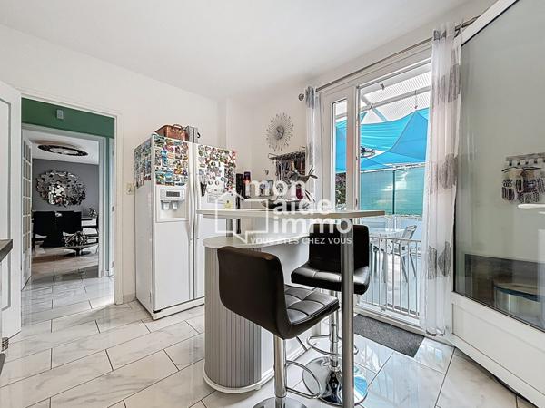 Maison rénovée, 4 chambres, garage, terrasse, terrain