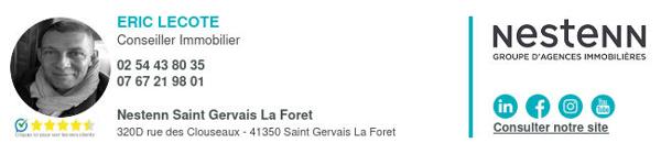 Ensemble immobilier d'exception à Vineuil ? Vue imprenable sur le Cosson !