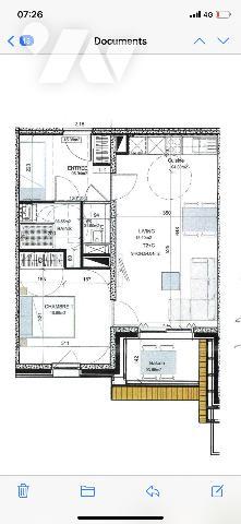 SAINTE CÉCILE PLAGE 
Appartement  46 m2  1 chambre + cabine balcon et piscine chauffée