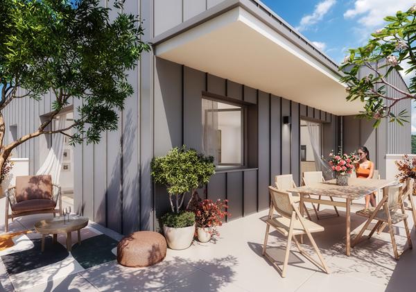Cran-Gevrier - Appartement 5 pièces 107.40m²