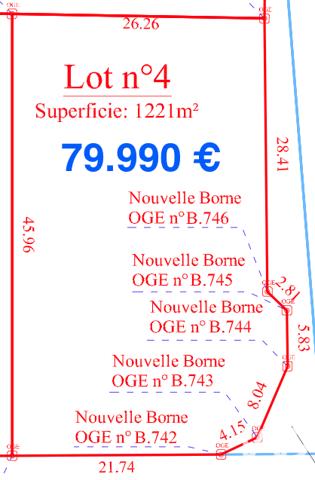 Terrain à vendre 1 221 m² Feytiat