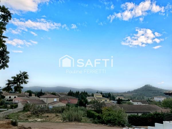 TERRAIN 1096m2 CONSTRUCTIBLE ET VIABILISE