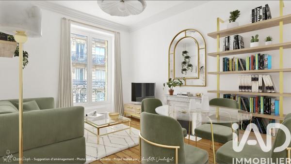 Appartement à vendre 2 pièces 33 m² Paris 18
