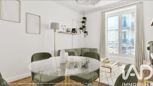 Appartement à vendre 2 pièces 33 m² Paris 18