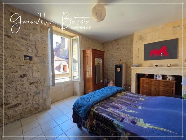 Maison de ville louée – Investissement locatif au cœur de Lalinde