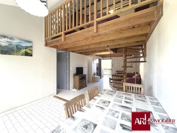 A VENDRE T3/4 au coeur de Saint Gilles les Bains