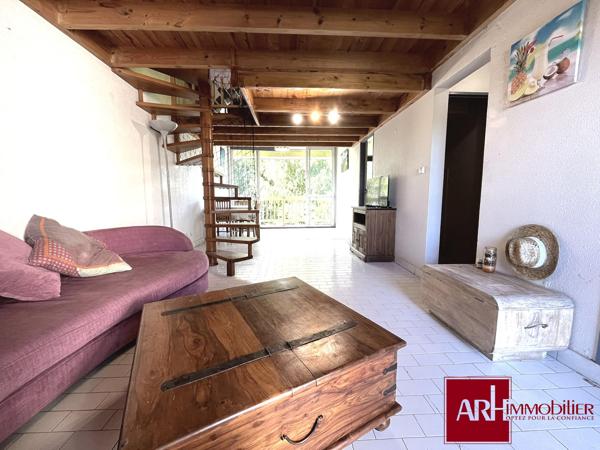 A VENDRE T3/4 au coeur de Saint Gilles les Bains