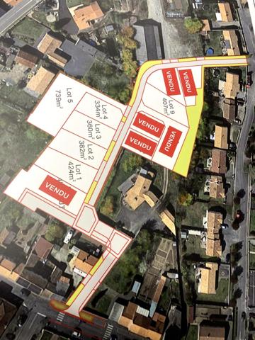 Terrain à SAINT-COLOMBAN, 44310 - 382m²