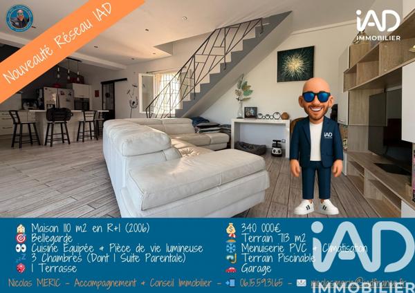 Maison à vendre 4 pièces 110 m² Bellegarde