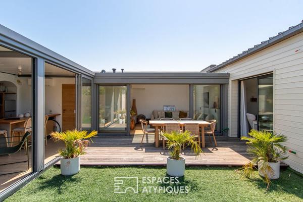 Maison contemporaine entre lumière et confort