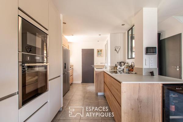 Maison contemporaine entre lumière et confort