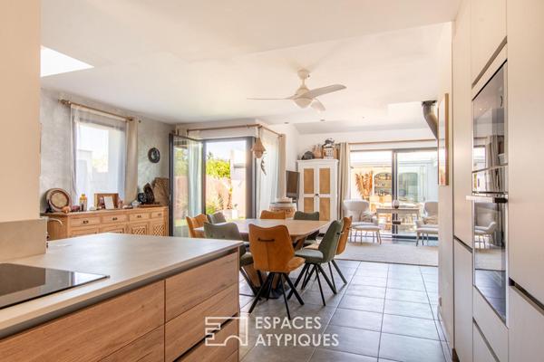 Maison contemporaine entre lumière et confort