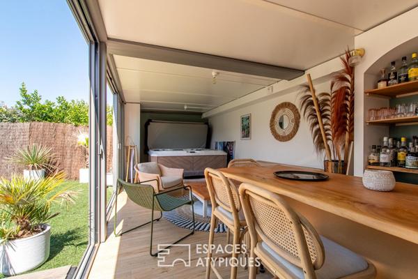 Maison contemporaine entre lumière et confort