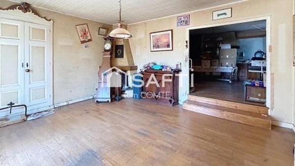 SAINT-RAMBERT-D’ALBON – EN PLEIN CŒUR DU VILLAGE – MAISON DE CARACTÈRE DE 162 M² À FORT POTENTIEL !!