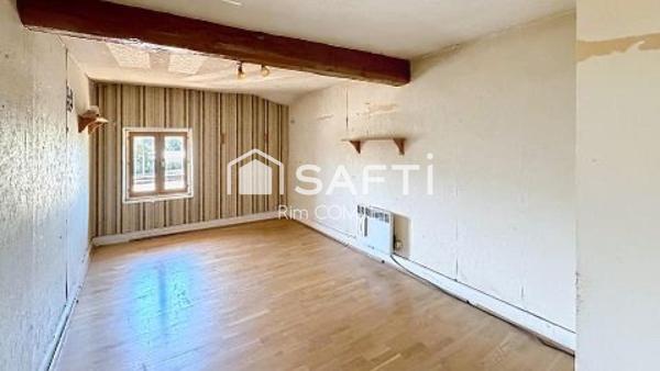 SAINT-RAMBERT-D’ALBON – EN PLEIN CŒUR DU VILLAGE – MAISON DE CARACTÈRE DE 162 M² À FORT POTENTIEL !!