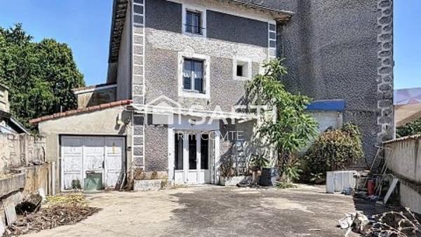 SAINT-RAMBERT-D’ALBON – EN PLEIN CŒUR DU VILLAGE – MAISON DE CARACTÈRE DE 162 M² À FORT POTENTIEL !!