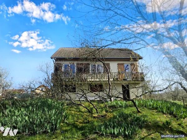 Maison individuelle, quatre chambres sur la commune de VERCIA (VAL-SONNETTE).