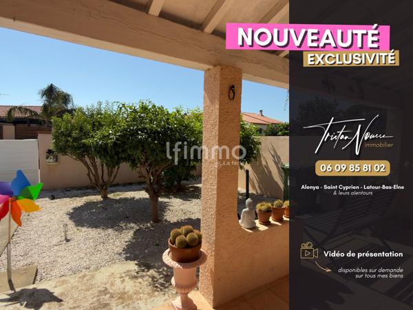 Villa T3 65 m2 en 2 faces - Saint Laurent de la Calanque