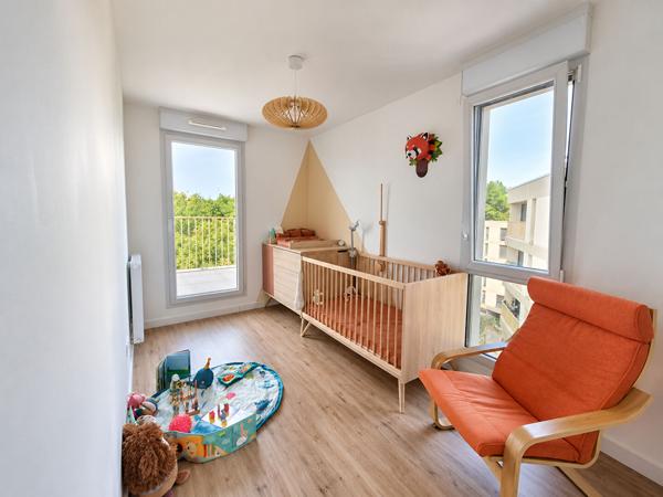 Appartement Nantes 5 pièce(s) RECTEUR SCHMITT - JONELIERE - DERNIER ETAGE - TERRASSE