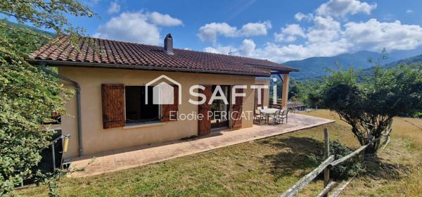 T3 au calme avec vue montagne et double terrasse