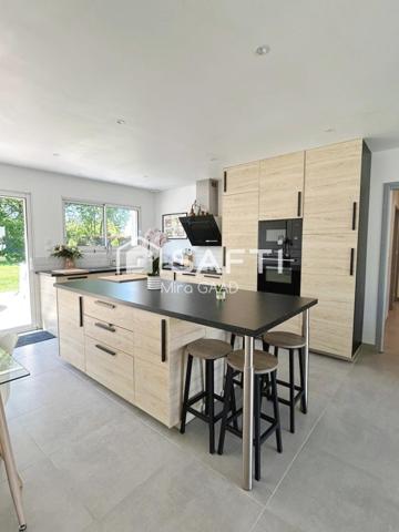 Maison T4 de 2022 avec grand jardin au calme