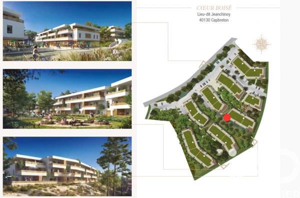 Appartement à vendre 3 pièces 62 m² Capbreton
