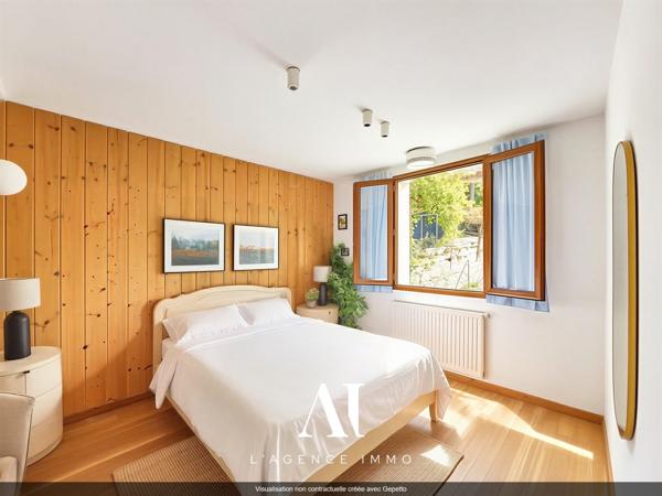 Appartement T4 en duplex de 112,12 m² avec jardin, terrasse et balcon avec une vue magnifique et sans vis à vis – Saint-Claude 39200 – Centre-ville