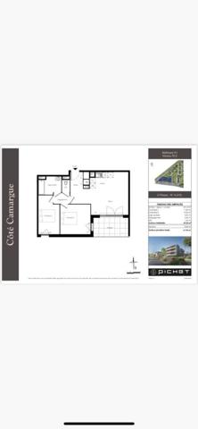 Appartement 3 pièces 59 m²