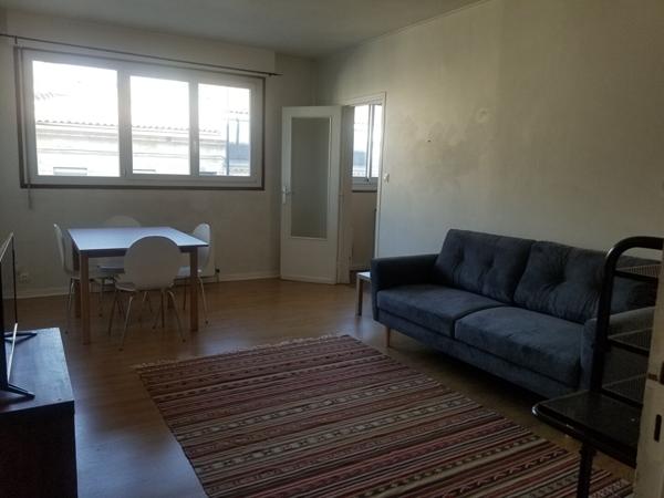 Appartement à louer Bordeaux : 2 pièces, 47m² avec 1 chambre(s) à 787€ - AJP Immobilier Bordeaux Saint-Augustin