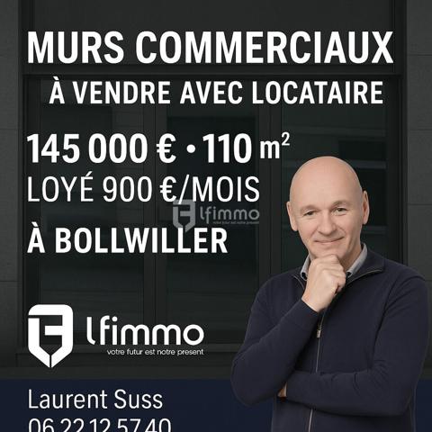 Local commercial 110m2 68540 Bollwiller