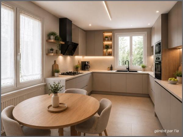 Idéalement située, en plein centre maison 4 chambres avec une vie de plain-pied