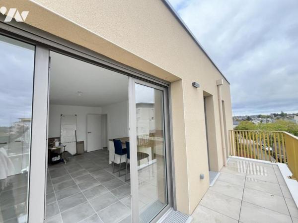 Les ponts de cé /ANGERS , Appartement neuf, livraison juin 2025, 67 m², situé au dernier étage