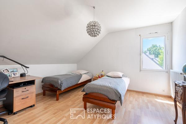 Maison ARCHITECTE 1993 Jardin Piscine Centre THOUARE sur LOIRE