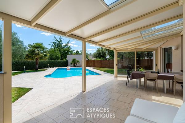 Maison ARCHITECTE 1993 Jardin Piscine Centre THOUARE sur LOIRE