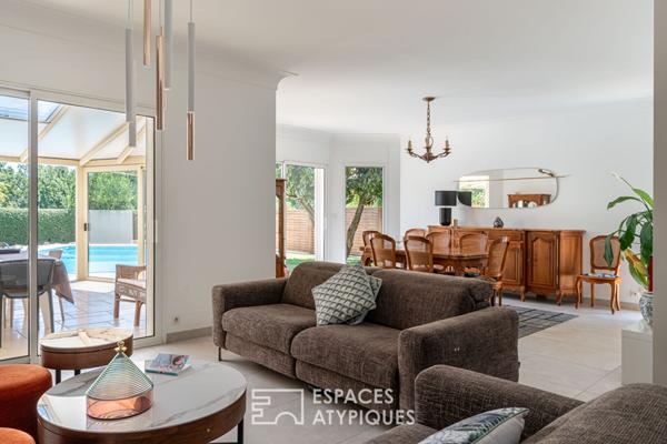 Maison ARCHITECTE 1993 Jardin Piscine Centre THOUARE sur LOIRE